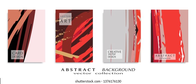 Abstract universal grunge art texture, web header template. Collage page, design for card, invitation, brochure brush strokes style, banner idea, book cover, booklet print, flyer sheet a4