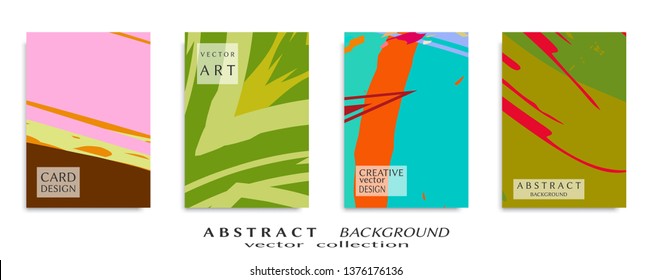 Abstract universal grunge art texture, web header template. Collage page, design for card, invitation, brochure brush strokes style, banner idea, book cover, booklet print, flyer sheet a4