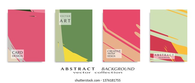 Abstract universal grunge art texture, web header template. Collage page, design for card, invitation, brochure brush strokes style, banner idea, book cover, booklet print, flyer sheet a4
