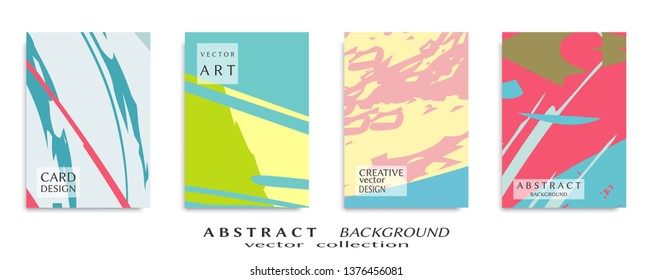 Abstract universal grunge art texture, web header template. Collage page, design for card, invitation, brochure brush strokes style, banner idea, book cover, booklet print, flyer sheet a4