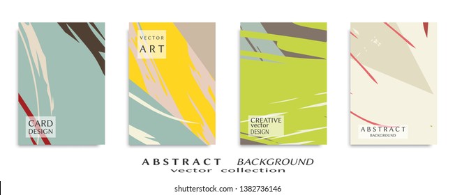 Abstract universal grunge art texture, web header template. Collage page, design for card, invitation, brochure brush strokes style, banner idea, book cover, booklet print, flyer sheet a4