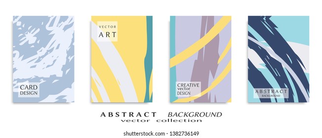Abstract universal grunge art texture, web header template. Collage page, design for card, invitation, brochure brush strokes style, banner idea, book cover, booklet print, flyer sheet a4