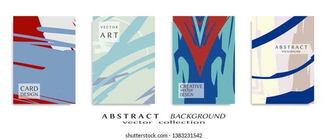Abstract universal grunge art texture, web header template. Collage page, design for card, invitation, brochure brush strokes style, banner idea, book cover, booklet print, flyer sheet a4