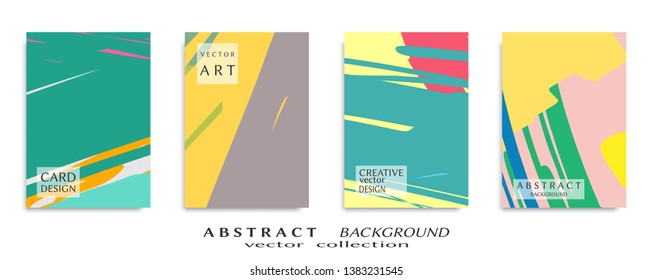 Abstract universal grunge art texture, web header template. Collage page, design for card, invitation, brochure brush strokes style, banner idea, book cover, booklet print, flyer sheet a4