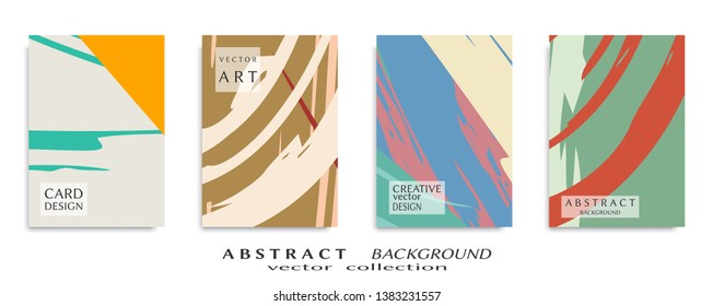 Abstract universal grunge art texture, web header template. Collage page, design for card, invitation, brochure brush strokes style, banner idea, book cover, booklet print, flyer sheet a4