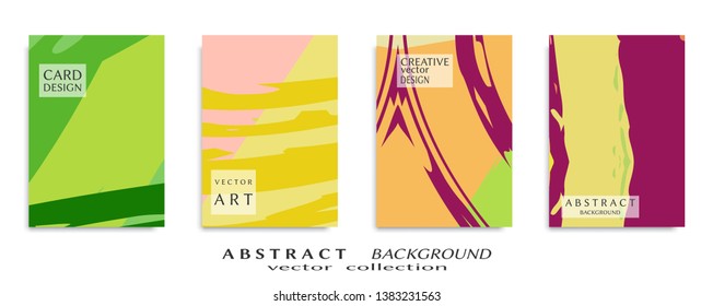 Abstract universal grunge art texture, web header template. Collage page, design for card, invitation, brochure brush strokes style, banner idea, book cover, booklet print, flyer sheet a4