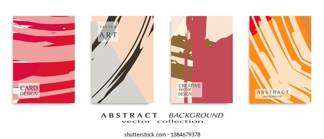 Abstract universal grunge art texture, web header template. Collage page, design for card, invitation, brochure brush strokes style, banner idea, book cover, booklet print, flyer sheet a4