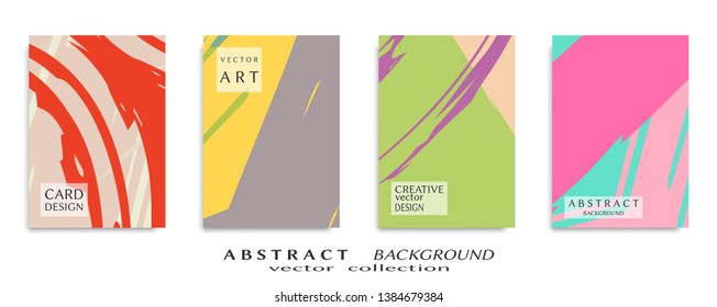 Abstract universal grunge art texture, web header template. Collage page, design for card, invitation, brochure brush strokes style, banner idea, book cover, booklet print, flyer sheet a4