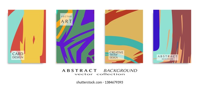 Abstract universal grunge art texture, web header template. Collage page, design for card, invitation, brochure brush strokes style, banner idea, book cover, booklet print, flyer sheet a4