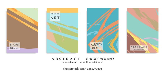 Abstract universal grunge art texture, web header template. Collage page, design for card, invitation, brochure brush strokes style, banner idea, book cover, booklet print, flyer sheet a4