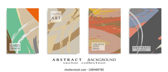 Abstract universal grunge art texture, web header template. Collage page, design for card, invitation, brochure brush strokes style, banner idea, book cover, booklet print, flyer sheet a4