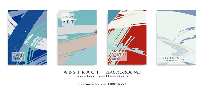 Abstract universal grunge art texture, web header template. Collage page, design for card, invitation, brochure brush strokes style, banner idea, book cover, booklet print, flyer sheet a4