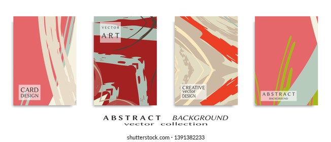 Abstract universal grunge art texture, web header template. Collage page, design for card, invitation, brochure brush strokes style, banner idea, book cover, booklet print, flyer sheet a4