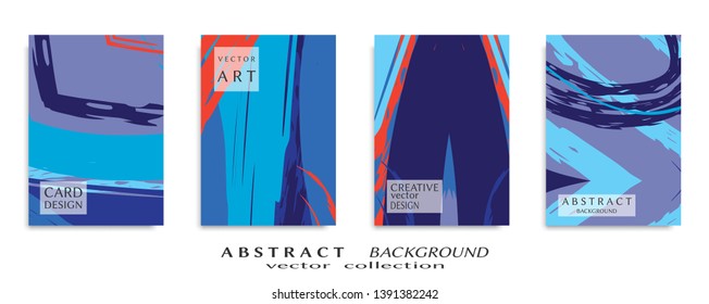 Abstract universal grunge art texture, web header template. Collage page, design for card, invitation, brochure brush strokes style, banner idea, book cover, booklet print, flyer sheet a4