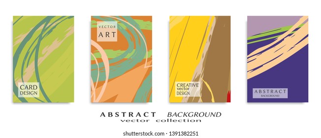 Abstract universal grunge art texture, web header template. Collage page, design for card, invitation, brochure brush strokes style, banner idea, book cover, booklet print, flyer sheet a4