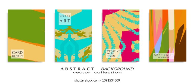 Abstract universal grunge art texture, web header template. Collage page, design for card, invitation, brochure brush strokes style, banner idea, book cover, booklet print, flyer sheet a4