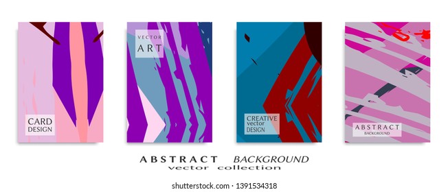Abstract universal grunge art texture, web header template. Collage page, design for card, invitation, brochure brush strokes style, banner idea, book cover, booklet print, flyer sheet a4