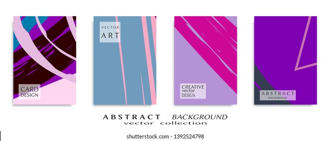 Abstract universal grunge art texture, web header template. Collage page, design for card, invitation, brochure brush strokes style, banner idea, book cover, booklet print, flyer sheet a4