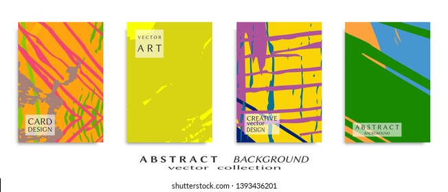 Abstract universal grunge art texture, web header template. Collage page, design for card, invitation, brochure brush strokes style, banner idea, book cover, booklet print, flyer sheet a4