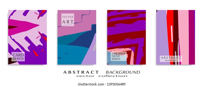 Abstract universal grunge art texture, web header template. Collage page, design for card, invitation, brochure brush strokes style, banner idea, book cover, booklet print, flyer sheet a4