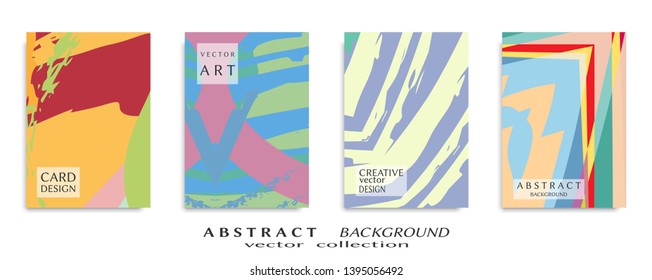 Abstract universal grunge art texture, web header template. Collage page, design for card, invitation, brochure brush strokes style, banner idea, book cover, booklet print, flyer sheet a4