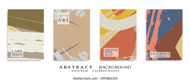 Abstract universal grunge art texture, web header template. Collage page, design for card, invitation, brochure brush strokes style, banner idea, book cover, booklet print, flyer sheet a4