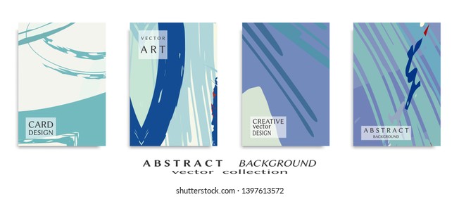 Abstract universal grunge art texture, web header template. Collage page, design for card, invitation, brochure brush strokes style, banner idea, book cover, booklet print, flyer sheet a4