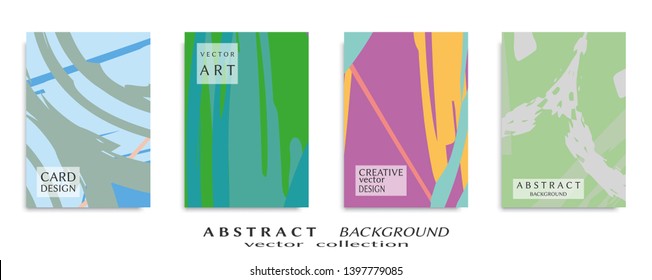Abstract universal grunge art texture, web header template. Collage page, design for card, invitation, brochure brush strokes style, banner idea, book cover, booklet print, flyer sheet a4