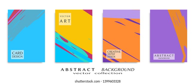 Abstract universal grunge art texture, web header template. Collage page, design for card, invitation, brochure brush strokes style, banner idea, book cover, booklet print, flyer sheet a4