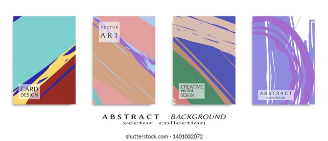Abstract universal grunge art texture, web header template. Collage page, design for card, invitation, brochure brush strokes style, banner idea, book cover, booklet print, flyer sheet a4
