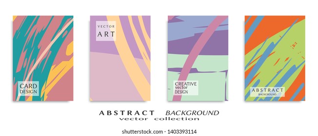 Abstract universal grunge art texture, web header template. Collage page, design for card, invitation, brochure brush strokes style, banner idea, book cover, booklet print, flyer sheet a4