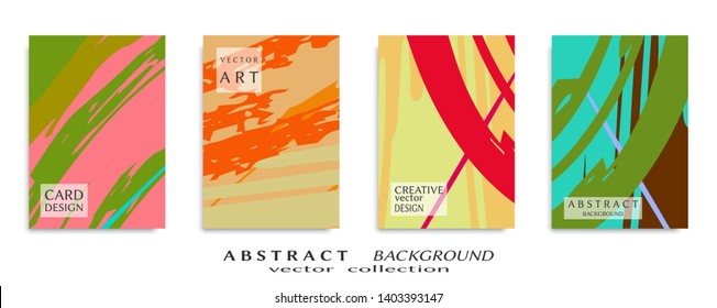 Abstract universal grunge art texture, web header template. Collage page, design for card, invitation, brochure brush strokes style, banner idea, book cover, booklet print, flyer sheet a4