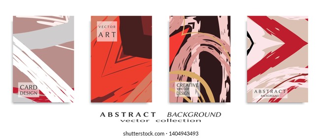 Abstract universal grunge art texture, web header template. Collage page, design for card, invitation, brochure brush strokes style, banner idea, book cover, booklet print, flyer sheet a4