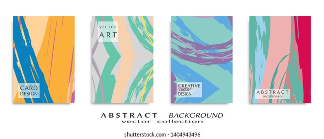 Abstract universal grunge art texture, web header template. Collage page, design for card, invitation, brochure brush strokes style, banner idea, book cover, booklet print, flyer sheet a4