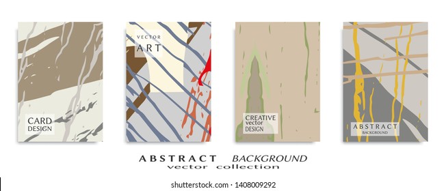 Abstract universal grunge art texture, web header template. Collage page, design for card, invitation, brochure brush strokes style, banner idea, book cover, booklet print, flyer sheet a4