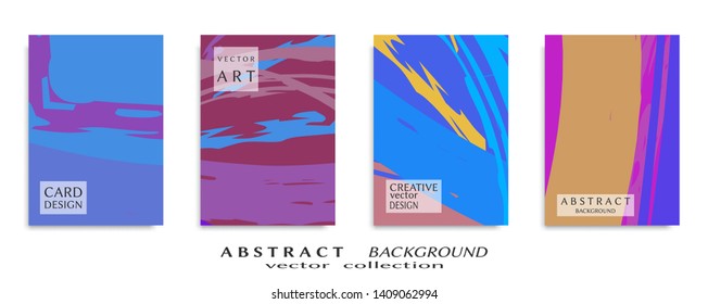 Abstract universal grunge art texture, web header template. Collage page, design for card, invitation, brochure brush strokes style, banner idea, book cover, booklet print, flyer sheet a4