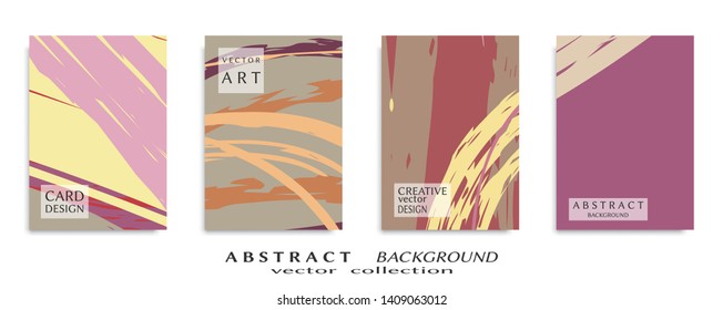 Abstract universal grunge art texture, web header template. Collage page, design for card, invitation, brochure brush strokes style, banner idea, book cover, booklet print, flyer sheet a4