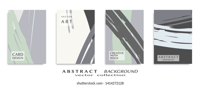 Abstract universal grunge art texture, web header template. Collage page, design for card, invitation, brochure brush strokes style, banner idea, book cover, booklet print, flyer sheet a4