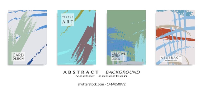 Abstract universal grunge art texture, web header template. Collage page, design for card, invitation, brochure brush strokes style, banner idea, book cover, booklet print, flyer sheet a4