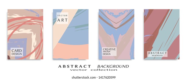 Abstract universal grunge art texture, web header template. Collage page, design for card, invitation, brochure brush strokes style, banner idea, book cover, booklet print, flyer sheet a4