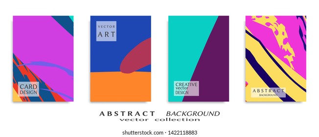 Abstract universal grunge art texture, web header template. Collage page, design for card, invitation, brochure brush strokes style, banner idea, book cover, booklet print, flyer sheet a4