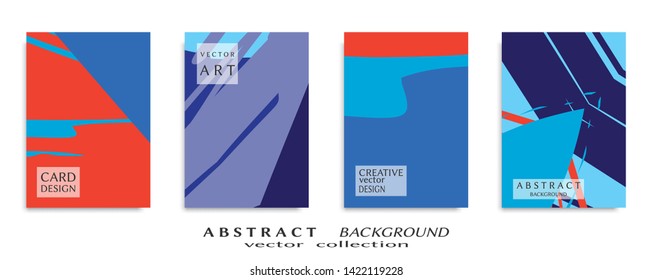 Abstract universal grunge art texture, web header template. Collage page, design for card, invitation, brochure brush strokes style, banner idea, book cover, booklet print, flyer sheet a4