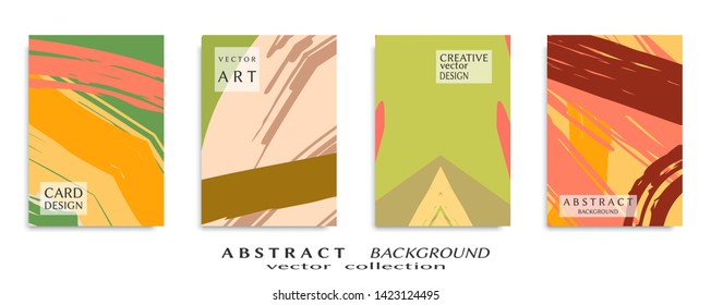 Abstract universal grunge art texture, web header template. Collage page, design for card, invitation, brochure brush strokes style, banner idea, book cover, booklet print, flyer sheet a4