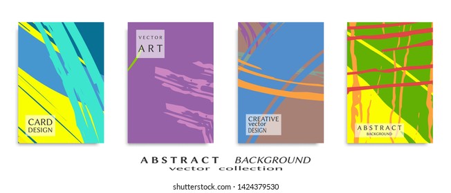 Abstract universal grunge art texture, web header template. Collage page, design for card, invitation, brochure brush strokes style, banner idea, book cover, booklet print, flyer sheet a4