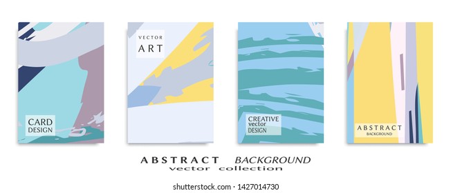 Abstract universal grunge art texture, web header template. Collage page, design for card, invitation, brochure brush strokes style, banner idea, book cover, booklet print, flyer sheet a4