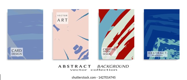 Abstract universal grunge art texture, web header template. Collage page, design for card, invitation, brochure brush strokes style, banner idea, book cover, booklet print, flyer sheet a4