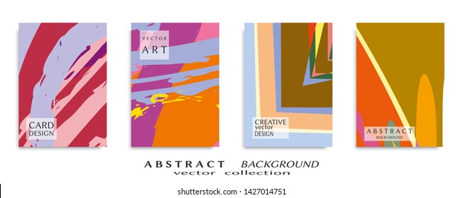 Abstract universal grunge art texture, web header template. Collage page, design for card, invitation, brochure brush strokes style, banner idea, book cover, booklet print, flyer sheet a4