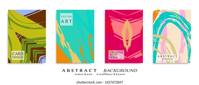Abstract universal grunge art texture, web header template. Collage page, design for card, invitation, brochure brush strokes style, banner idea, book cover, booklet print, flyer sheet a4