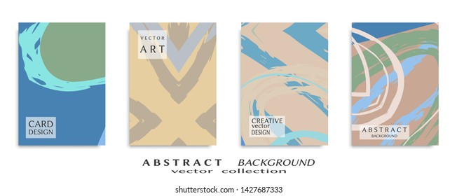 Abstract universal grunge art texture, web header template. Collage page, design for card, invitation, brochure brush strokes style, banner idea, book cover, booklet print, flyer sheet a4