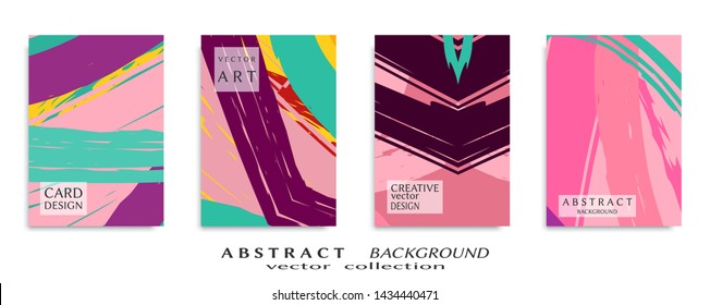 Abstract universal grunge art texture, web header template. Collage page, design for card, invitation, brochure brush strokes style, banner idea, book cover, booklet print, flyer sheet a4
